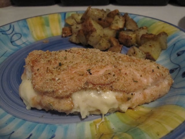 Laughing Cow Chicken Laughing Cow Chicken is a lightened up version of a stuffed chicken breast. This super easy, 5 ingredient dinner will please your picky eaters and wow your foodies.