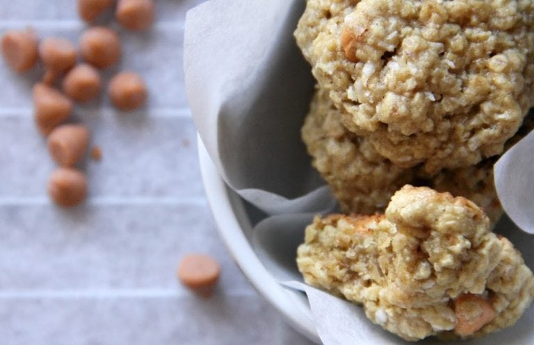 Coconut Oatmeal Scotchies