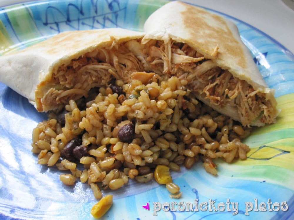 Slow Cooker Salsa Chicken | Persnickety Plates