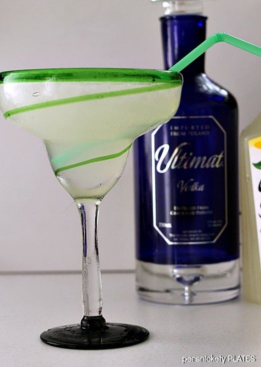 Ultimate Lemonade - a slushy, boozy, drink full of vodka and lemonade that's perfect for summertime! 