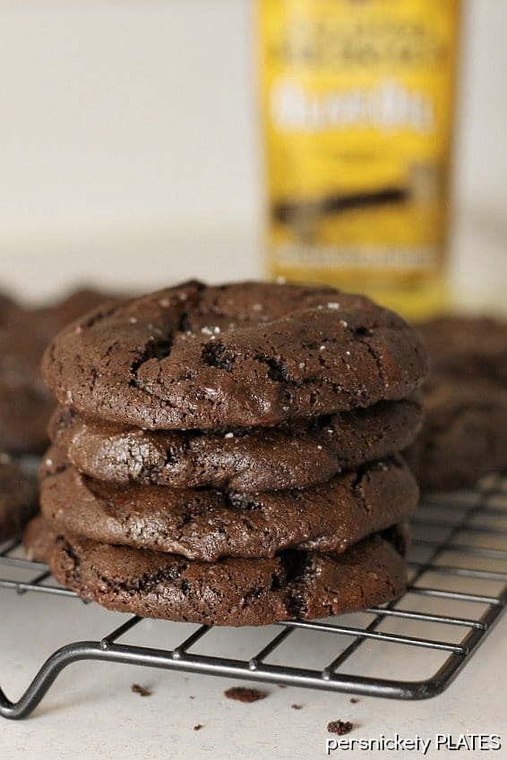 Olive Oil and Sea Salt Brownie Cookies Olive Oil and Sea Salt Brownie Cookies taste so rich and fudgey, like a chewy brownie should!