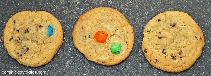 Peanut Butter M&M Pudding Cookies | Persnickety Plates