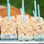 Baby Shower Rice Krispie Treat Pops | Persnickety Plates