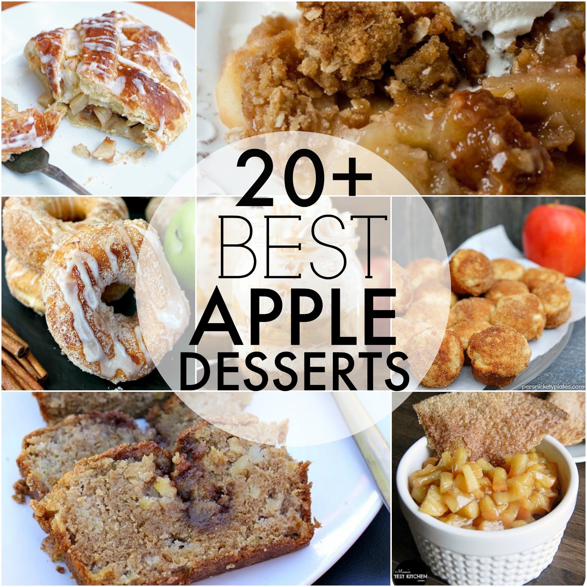 Over 20 of the BEST apple desserts to kick off the upcoming fall season! | Persnickety Plates