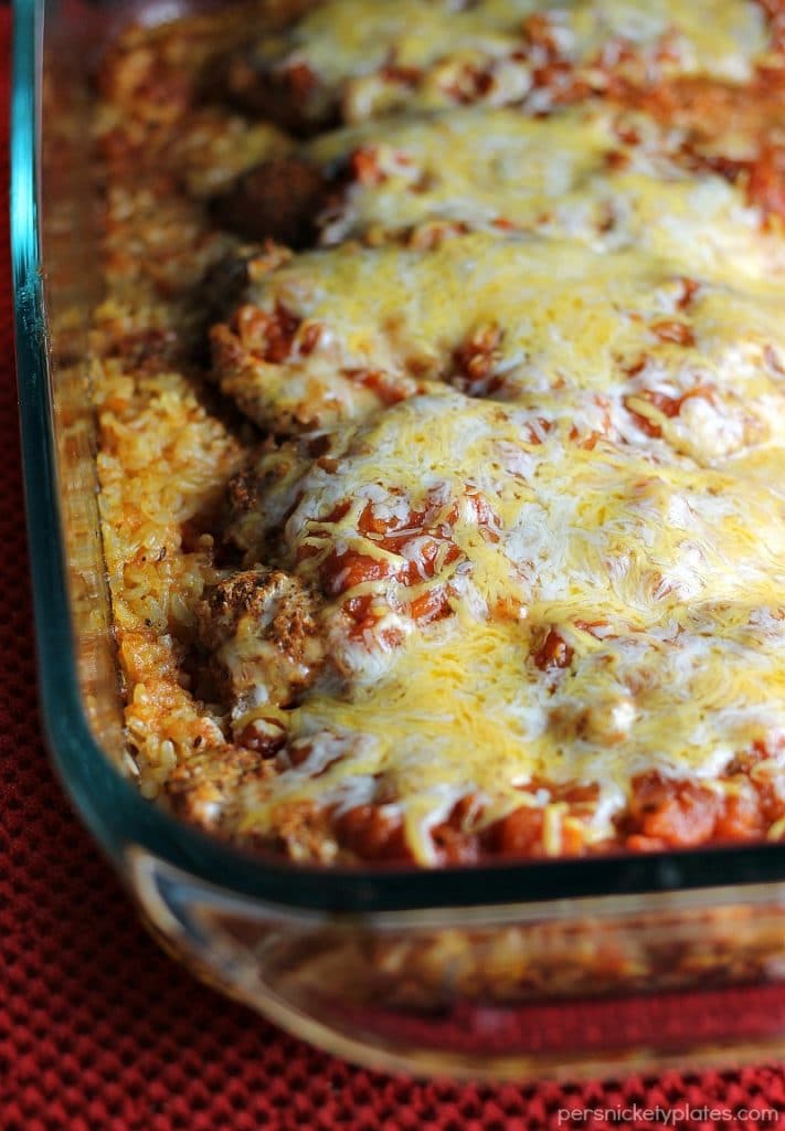 Baked Salsa Chicken Casserole