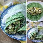 Vegetarian Mediterranean Wrap | Persnickety Plates